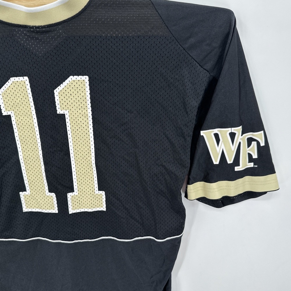 Y2K Nike Wake Forest Deacon Demons NC Football Jersey Number 11 Men's Size M - Picture 8 of 15